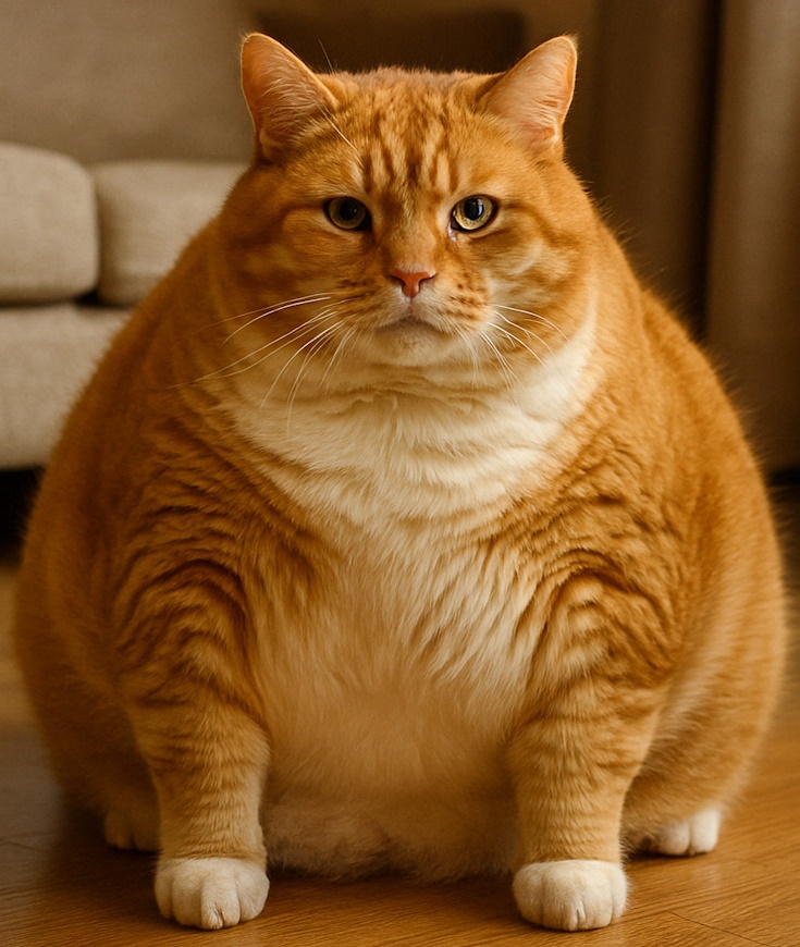 Le surpoids chez les chats, un enjeu sous-estimé dans la santé de nos félidés !